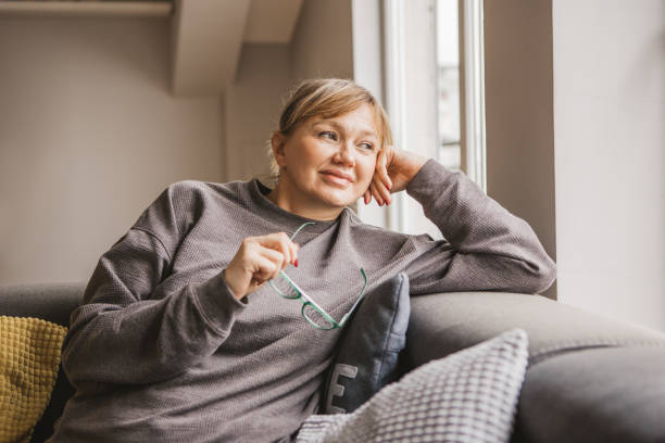 istock Contemplative mature woman 2185911505