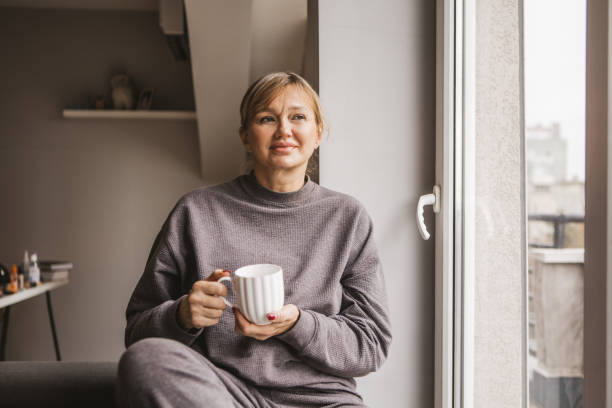 istock Contemplative mature woman 2185911547