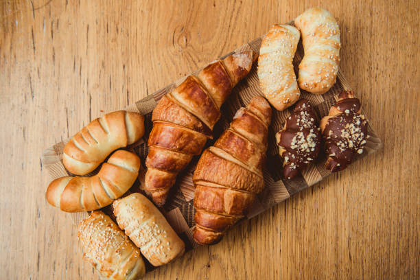 istock Assorted Freshly Baked Pastries and Croissants 2185921911