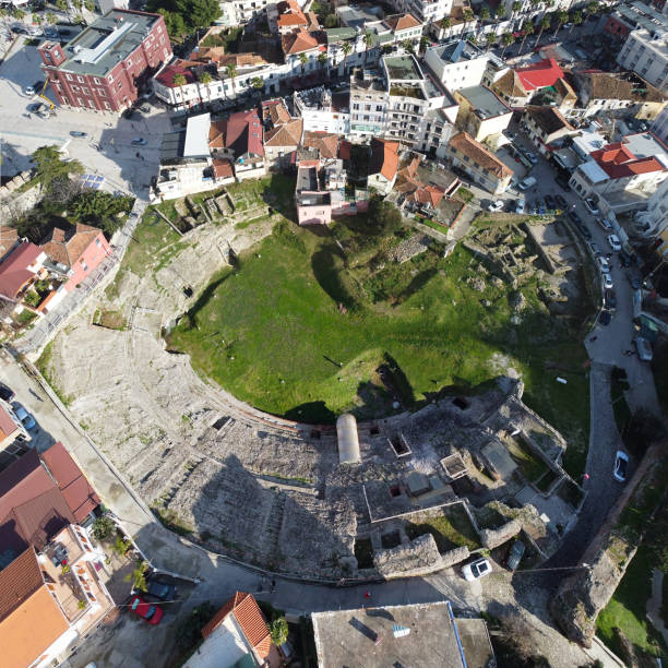 istock Durres Roman amphitheater. Albania. 2185924294