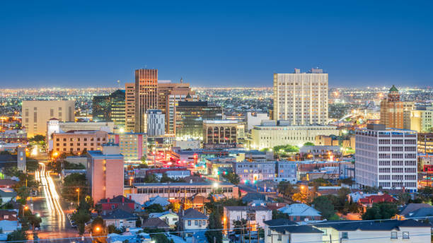 istock El Paso, Texas, USA at Blue Hour 2185928241