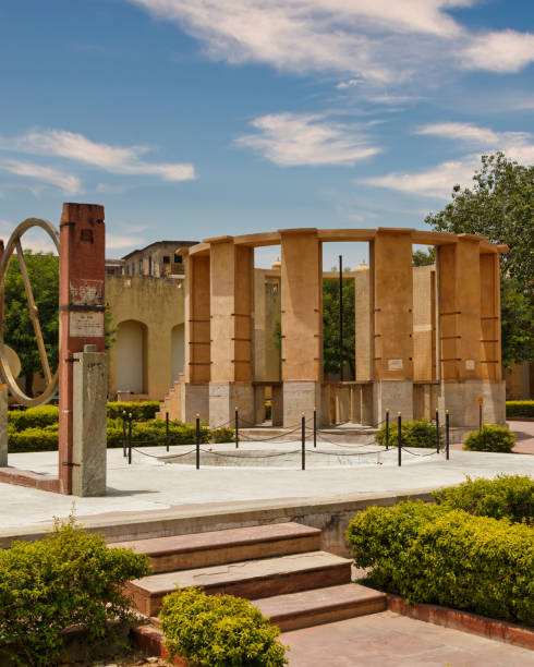istock Architectural astronomical instruments at Jantar Mantar in Jaipur 2185938127