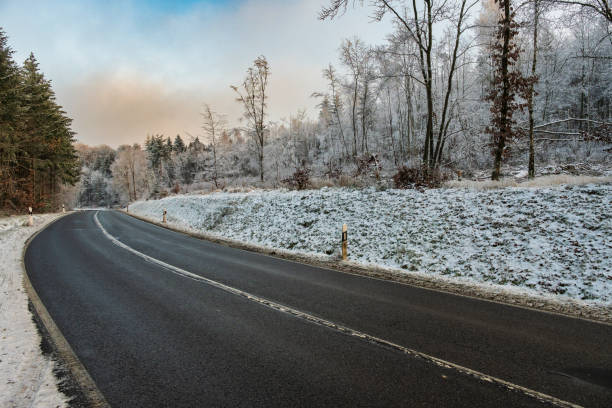 istock Winter road conditions 2185938395
