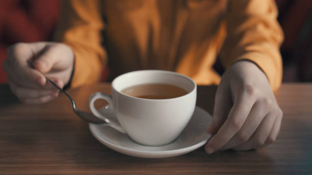 istock hot tea in a cup on the table breakfast as a lifestyle 2185953948