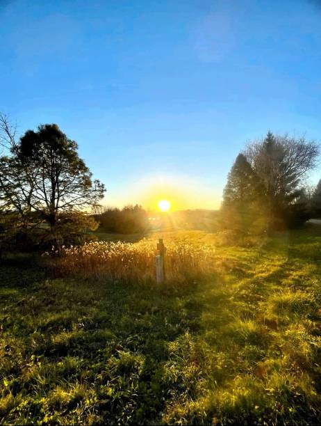 istock Sunset in Rural America 2185960539