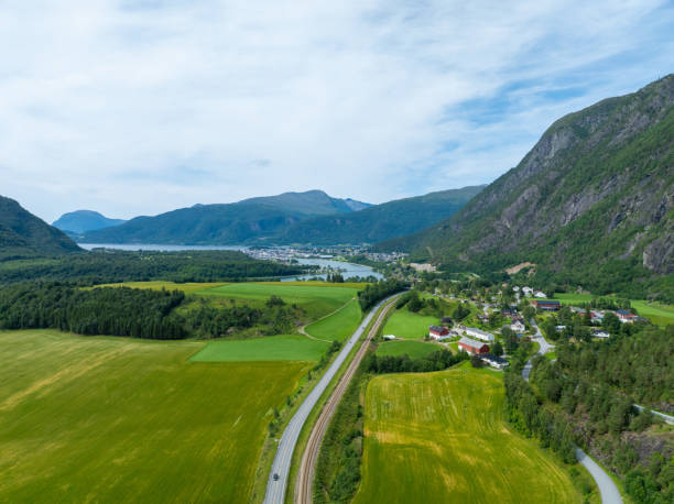 istock Summer roadtrip landscape in Norway 2185972675