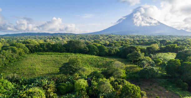 istock Panorama of green Ometepe island 2185983156