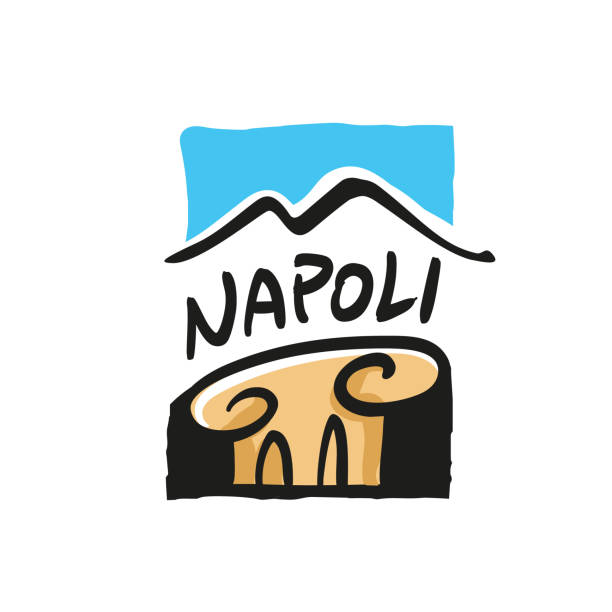 illustrazioni stock, clip art, cartoni animati e icone di tendenza di napoli città antica di napoli archeologia - napoli