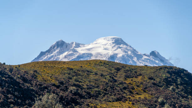Andes mountain range and the Antisana volcano