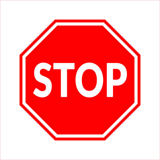 Visual For Stop 430+ Clip Art Of Stop Sign Octagon Stock Illustrations, Royalty-Free ...