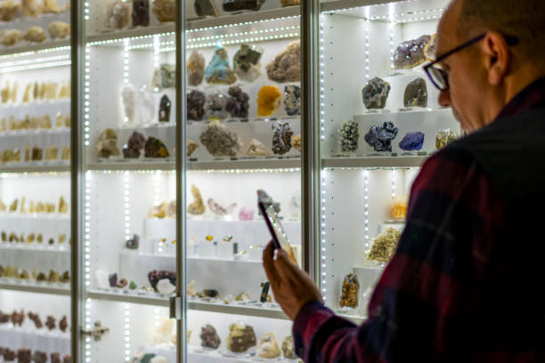 istock Geologist collects data with his mobile phone 2186017132