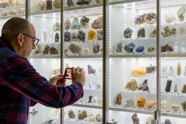 istock Geologist collects data with his mobile phone 2186017272