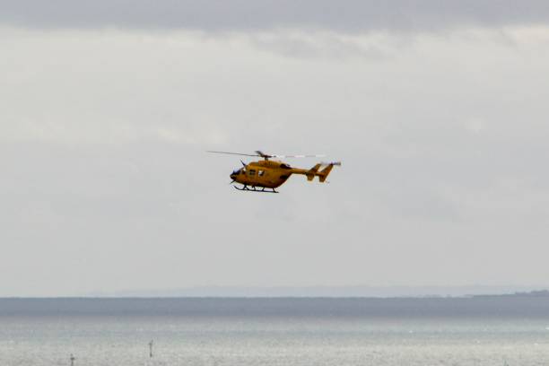 istock Air ambulance helicopter 2186021600