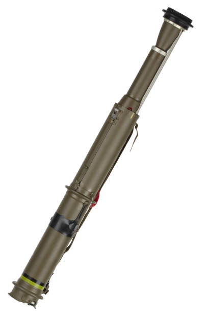 istock anti tank rocket propelled grenade launcher with HEAT warhead 2186032660