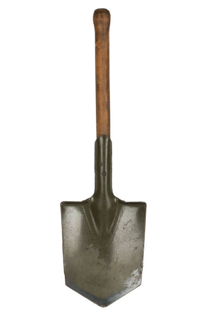 istock infantry small shovel on a white. 2186032772