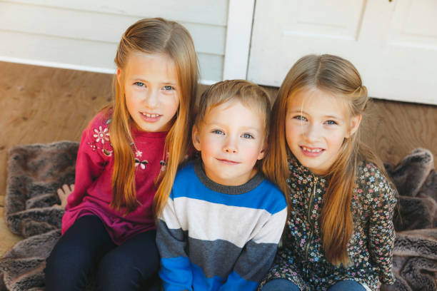 Children on a Porch