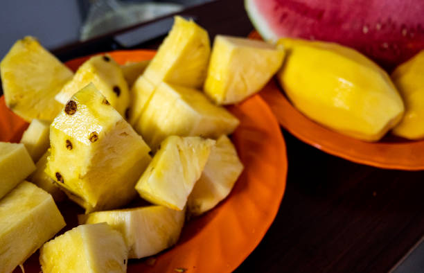 Tropical fruit growing plants southeast asia malaysia photo