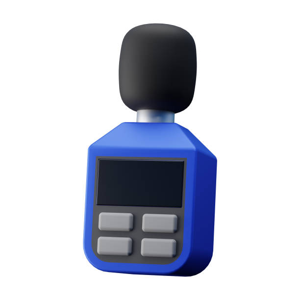 istock Sound Measurement Meter 3D Illustration 2186041651
