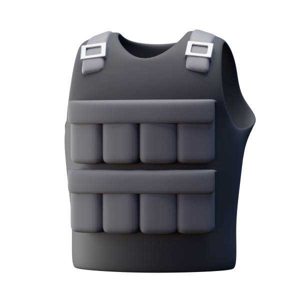 istock Gym Weight Vest 3D Illustration 2186041772