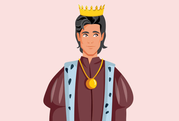 classical nobleman wearing symbols of power and authority