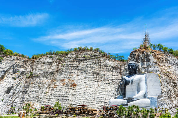 istock Wat Khao Tham Thiam is landmark in Thailand 2186072609