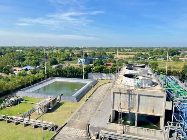 istock Water Treatment Facility at Power Plant 2186084915
