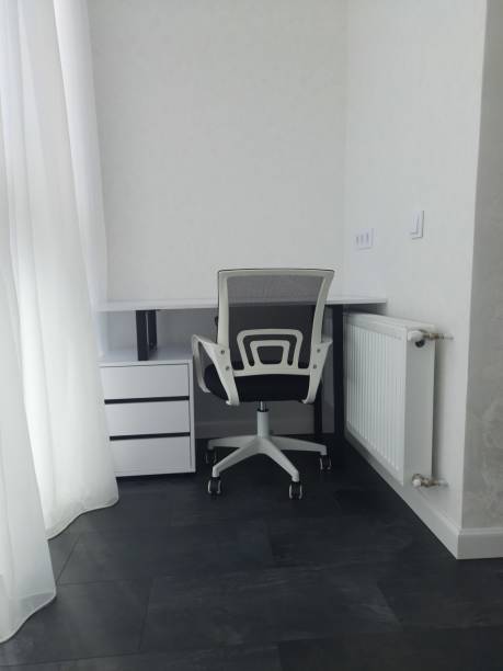 istock A workplace on the loggia is equipped. 2186101792