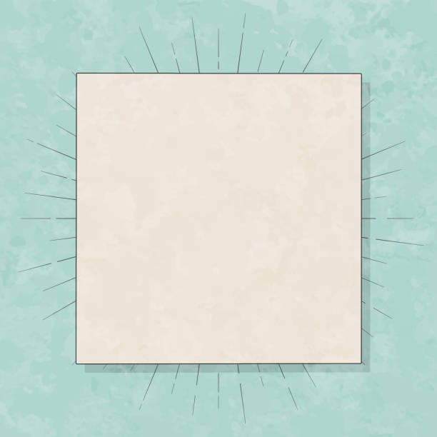 Map of Parmer County - Texas, in a trendy vintage style. Beautiful retro illustration with old textured paper and light rays in the background (colors used: blue, green, beige and black for the outline). Vector Illustration (EPS file, well layered and grouped). Easy to edit, manipulate, resize or colorize. Vector and Jpeg file of different sizes.