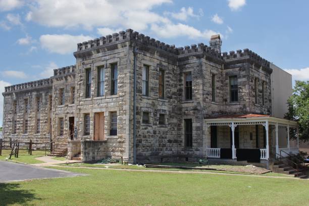 Historic Williamson County Jail Building Located in Georgetown Texas