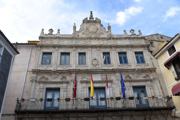 istock Town hall in the Plaza Mayor in Cuenca (Spain) 2186118491