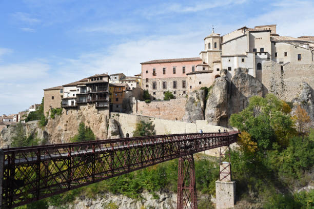 istock Casas Colgadas or Hanging Houses in Cuenca, Spain 2186118549