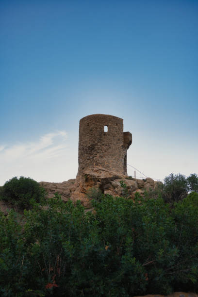 istock Ruins of a tower on a cliff mallorca 2186122099