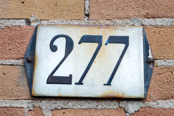 Close Up House Number 277