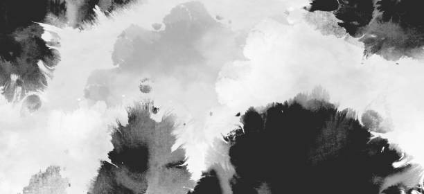istock Ink and watercolor brushstrokes blur the background 2186170821