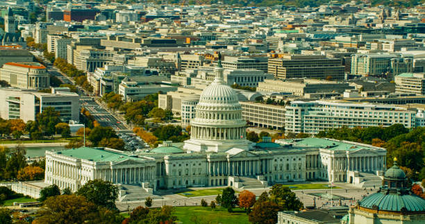 istock Shadow and Sunlight on the Capitol Building in Washington, D.C. 2186186557