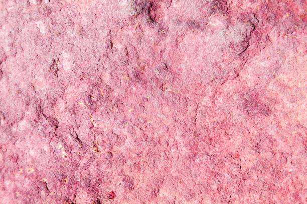 Colorful rock texture in Ramon Crater, Negev Desert, Israel