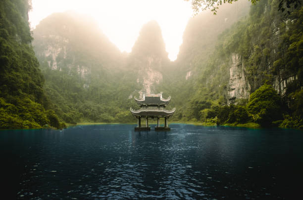 Nestled among lush rice paddies and limestone cliffs, Tam Coc Pagoda blends natural beauty with spiritual significance, offering a peaceful escape for visitors