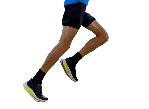 istock close-up legs male runner running race isolated on  white background 2186201526