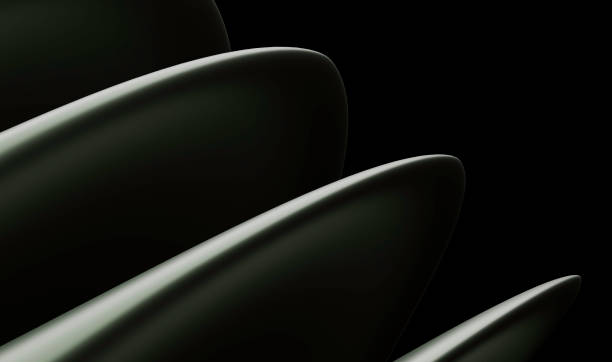 istock Elegant Monochrome Digital Art with Sophisticated Lighting Effects 2186207231