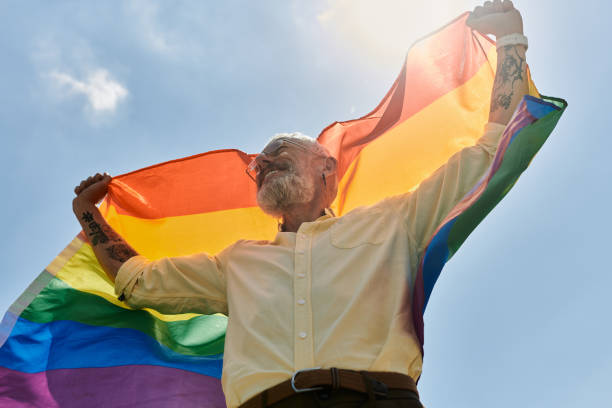 istock Celebrating pride with joy and confidence under the bright blue sky 2186215297