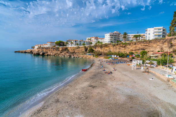istock Caletilla beach Nerja Costa del Sol Spain Andalusia 2186221589