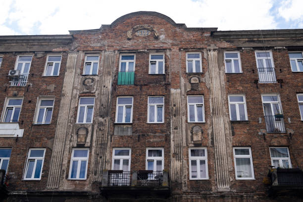 Sosnowiec, Poland. The old workers' district \