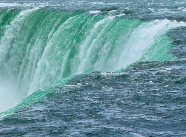 istock Crystal Clear Waterfall Detail of Niagara Falls 2186230708