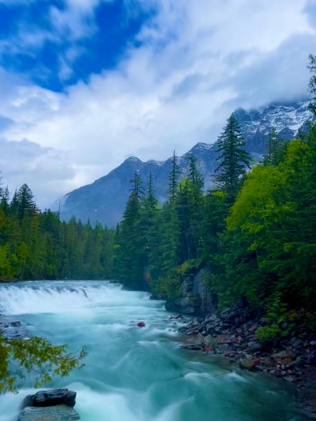 istock River in Glacier National Park 2186231357
