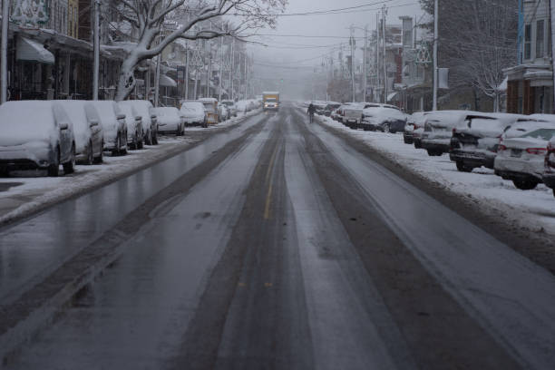 istock Snowstorm in the streets 2186257805
