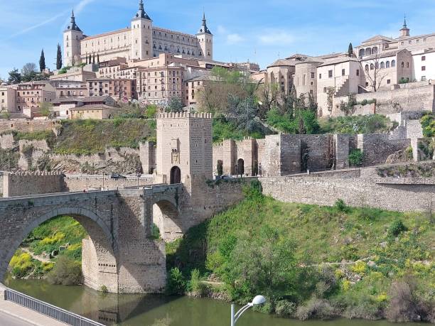 istock View of Toledo with the Alcantara's bridge 2186258861