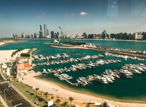 istock abu dhabi skyline from the marina 2186265565