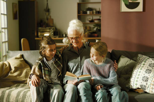 istock Sharing Wisdom and Stories in Cozy Home Setting 2186273641