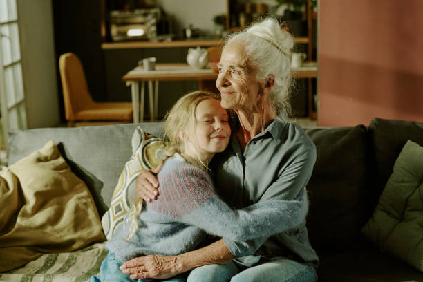 istock Embracing Grandparent and Child in Warm Hug 2186273662