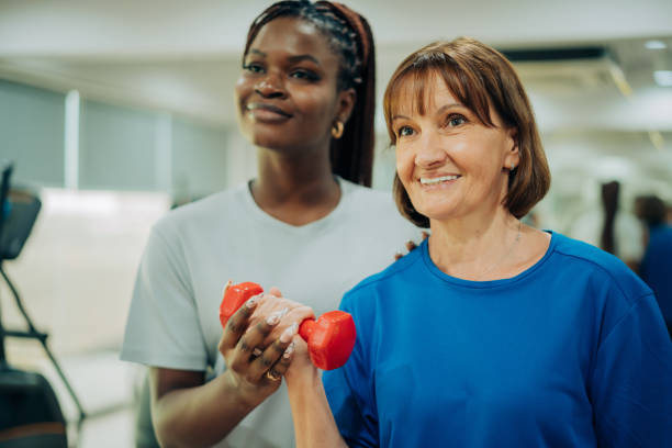 istock Teamwork and Positivity Highlighted During a Wellness Fitness Session 2186278860